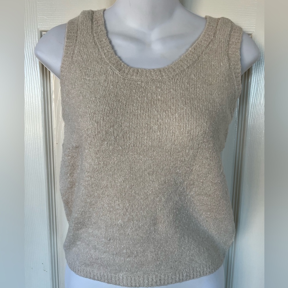 NWT By The River Oatmeal Knit Tank Top